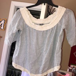 Aerie off the shoulder top